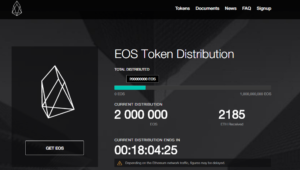 Популярна гонконгська біржа Bitfinex включила в лістинг токени EOS.