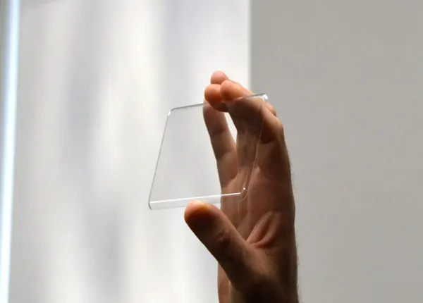 Slab of Corning glass