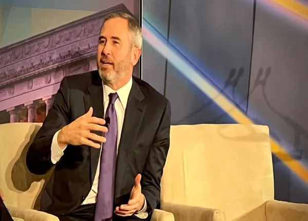 Brad Garlinghouse, the CEO of Ripple Labs (Jesse Hamilton/CoinDesk)