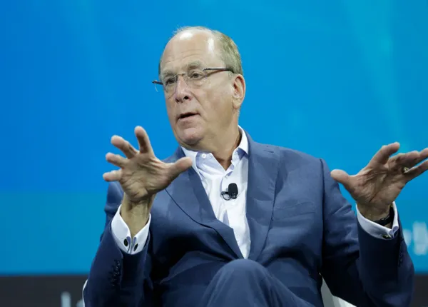 BlackRock CEO Larry Fink in New York in 2022 (Photo by Thos Robinson/Getty Images for The New York Times)