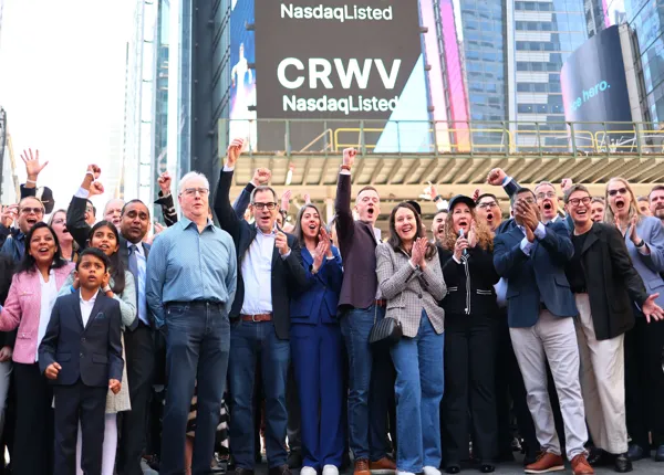 Cloud Based Artificial Intelligence Computing Company CoreWeave Has IPO On Nasdaq Exchange. (Michael M. Santiago/Getty Images)
