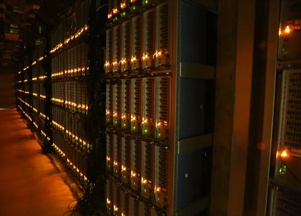 A 30MW mining facility (Sandali Handagama/CoinDesk)